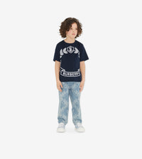 KID BOY T-SHIRTS BLEU CHARBON PROFOND