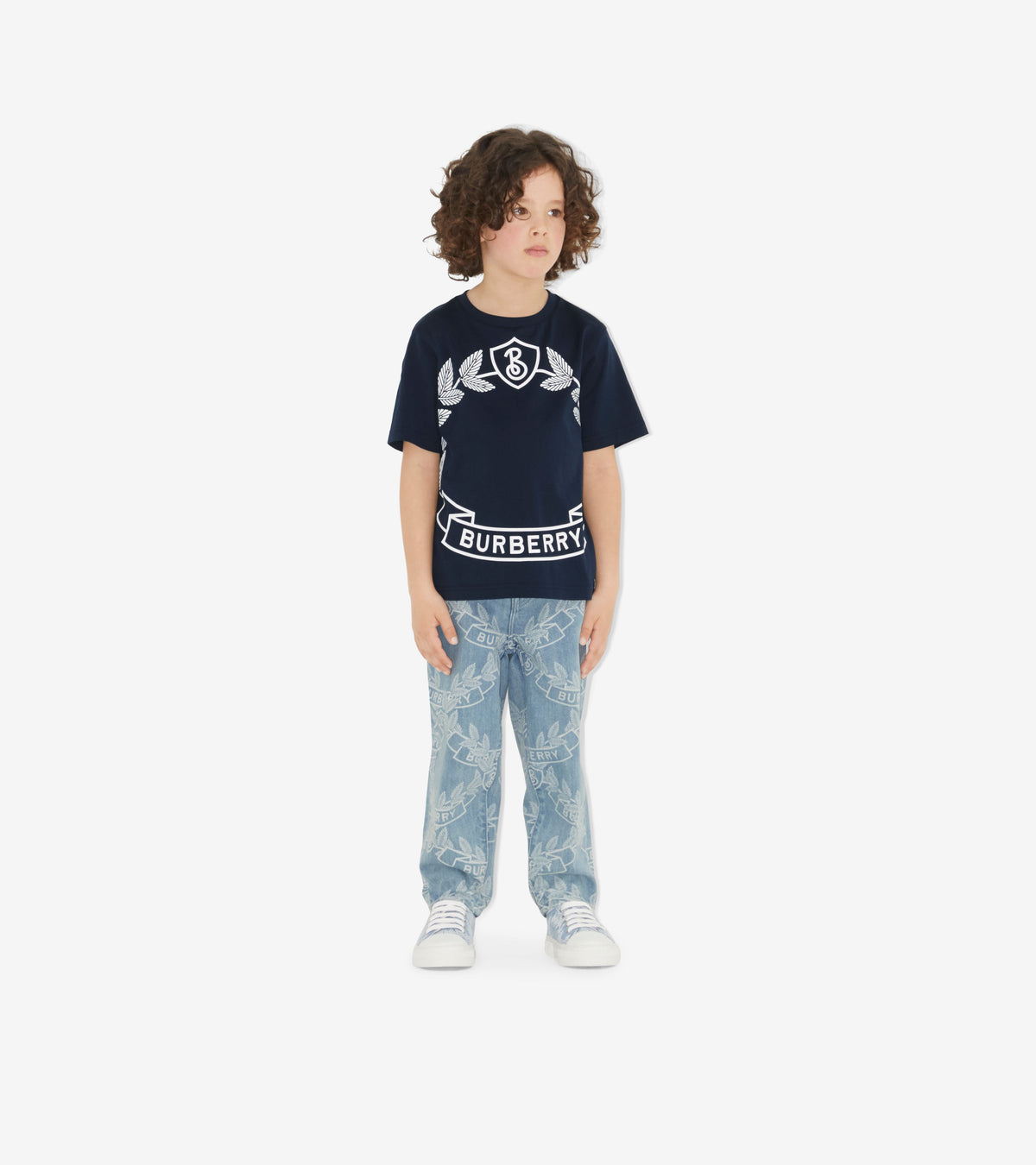 KID BOY T-SHIRTS BLEU CHARBON PROFOND