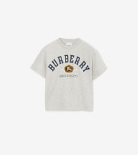 KID GIRL T-SHIRTS Gris tourterelle profond chiné