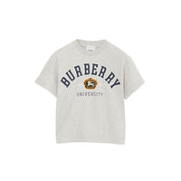 KID GIRL T-SHIRTS Gris tourterelle profond chiné