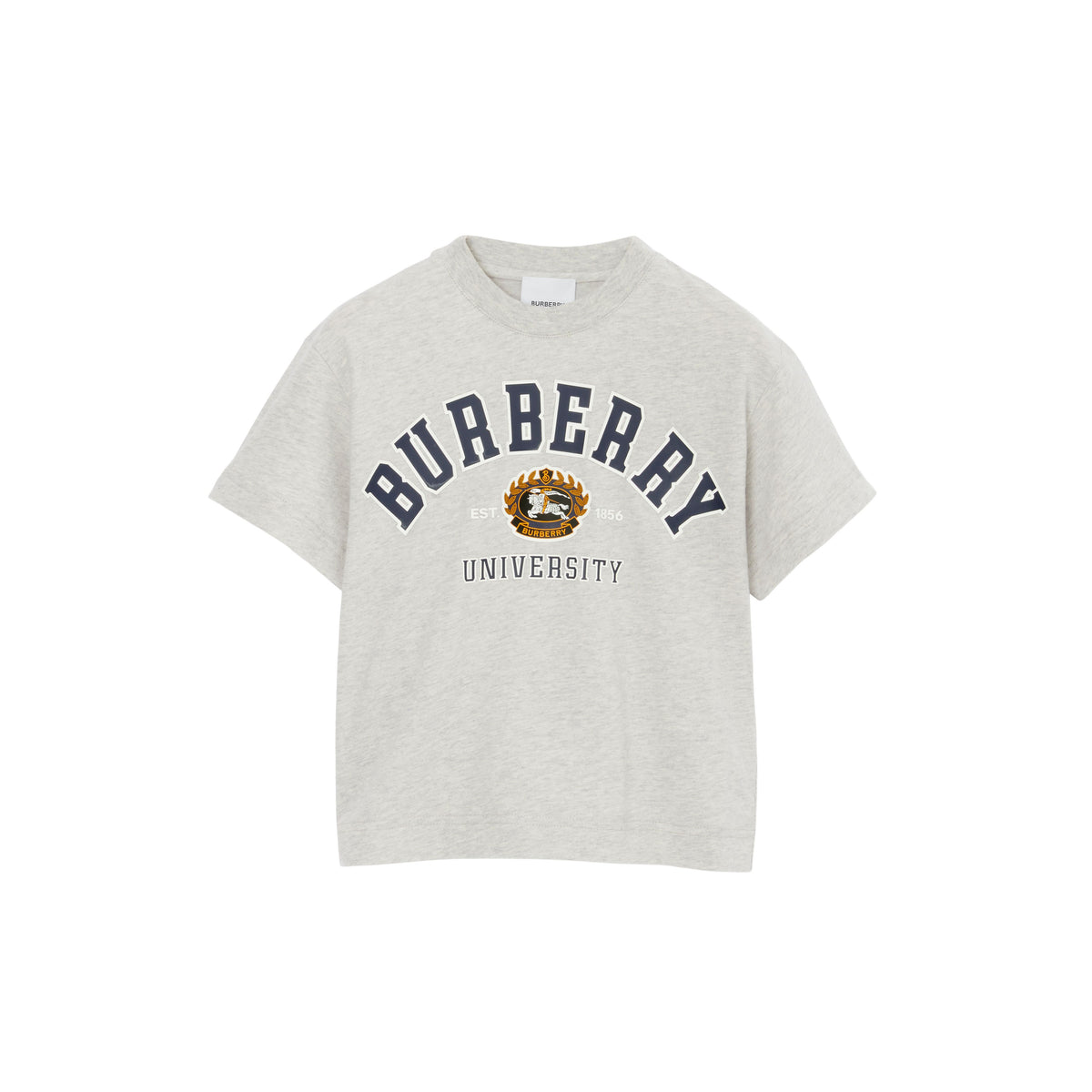 KID GIRL T-SHIRTS Gris tourterelle profond chiné