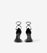 W HEELED SANDAL NOIR