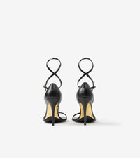 W HEELED SANDAL NOIR