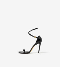 W HEELED SANDAL NOIR