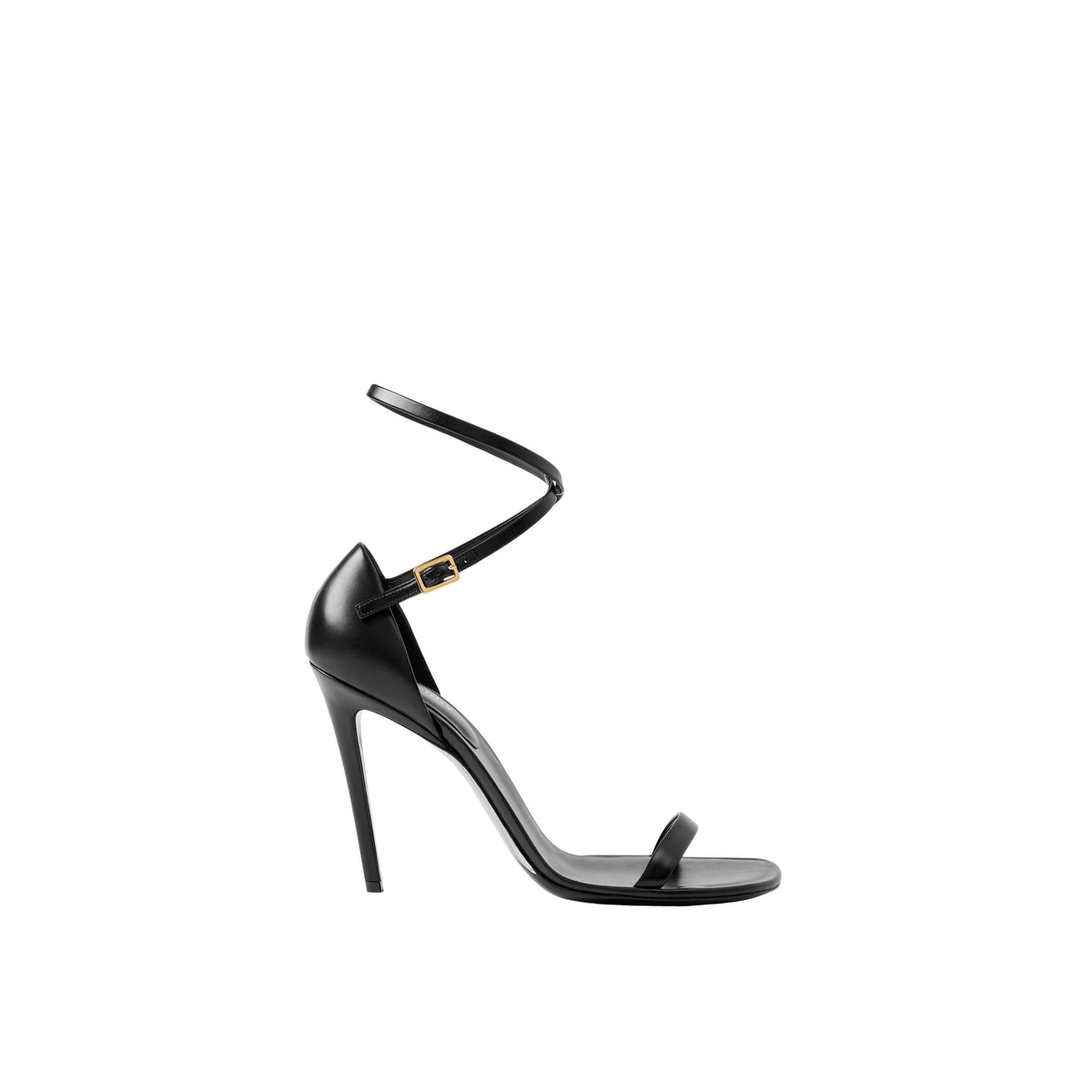 W HEELED SANDAL NOIR