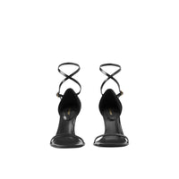 W HEELED SANDAL NOIR
