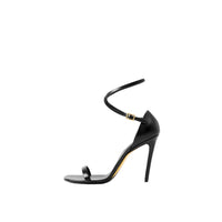 W HEELED SANDAL NOIR