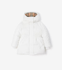 KID GIRL PUFFER Blanc tourterelle