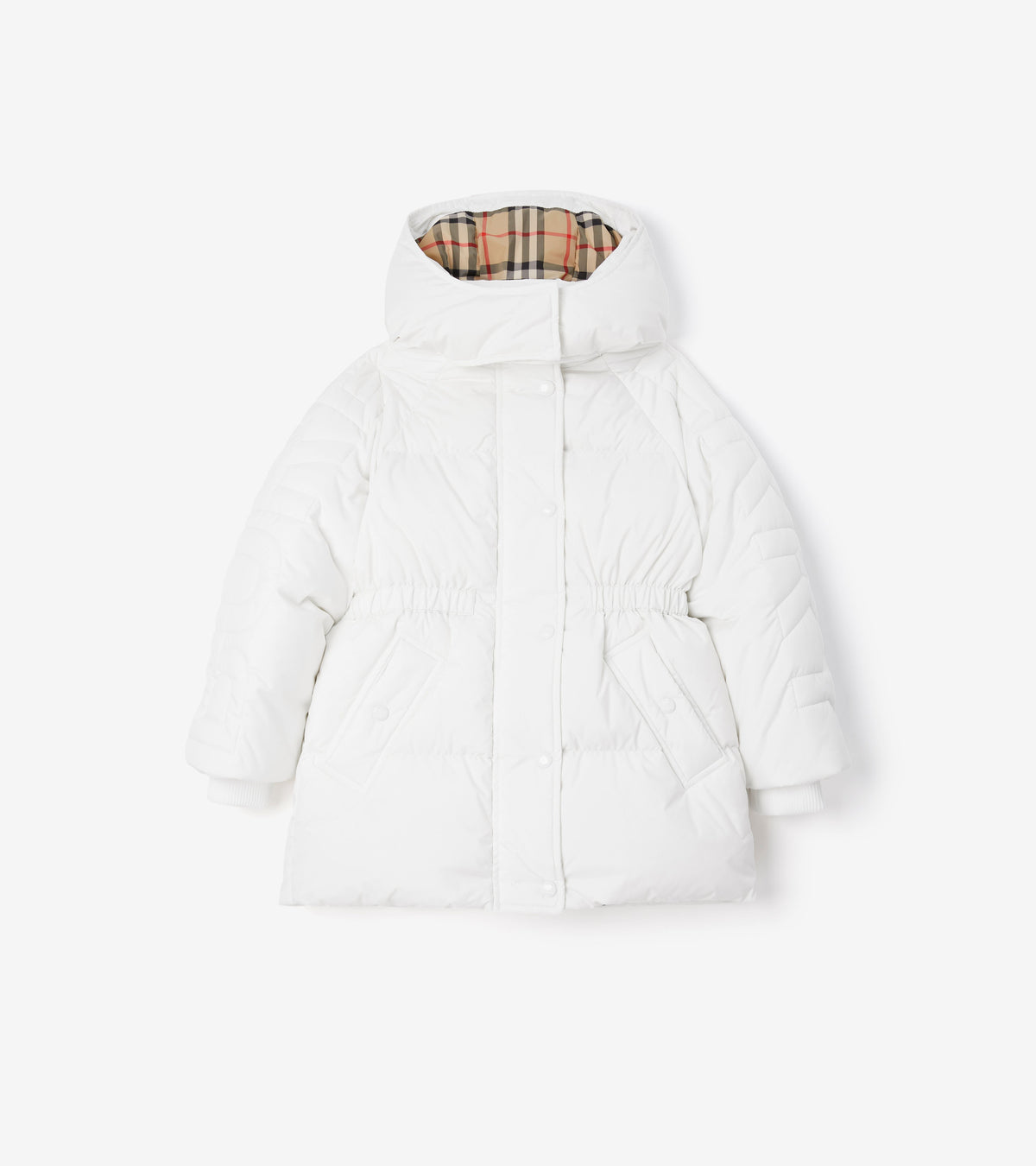KID GIRL PUFFER Blanc tourterelle