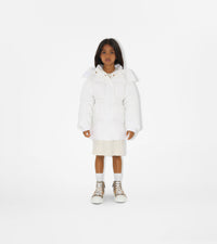 KID GIRL PUFFER Blanc tourterelle