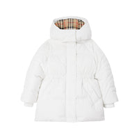 KID GIRL PUFFER Blanc tourterelle