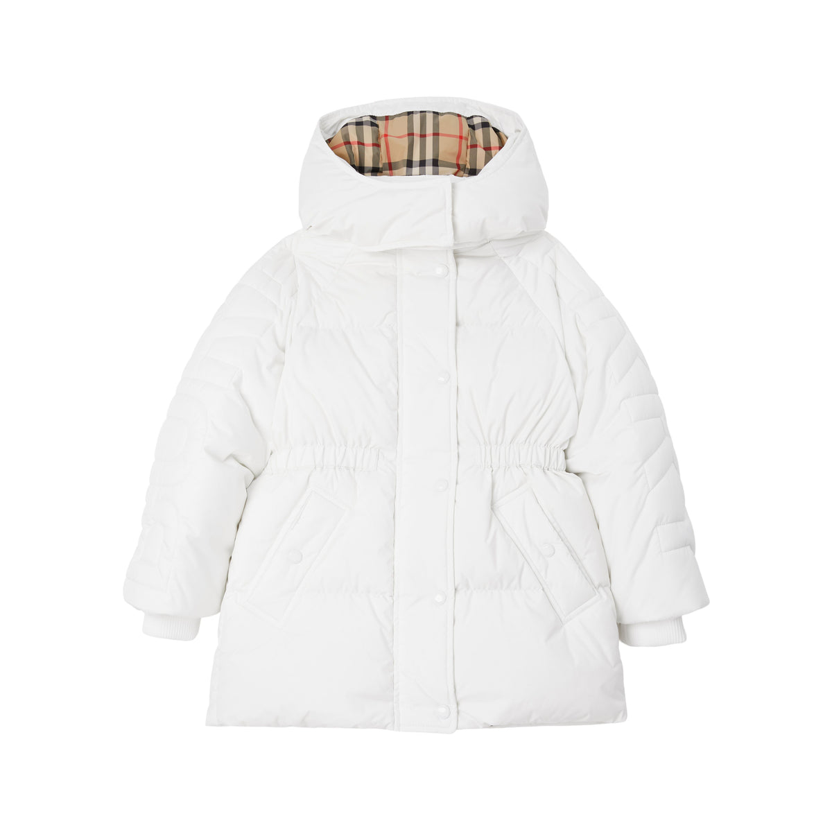 KID GIRL PUFFER Blanc tourterelle