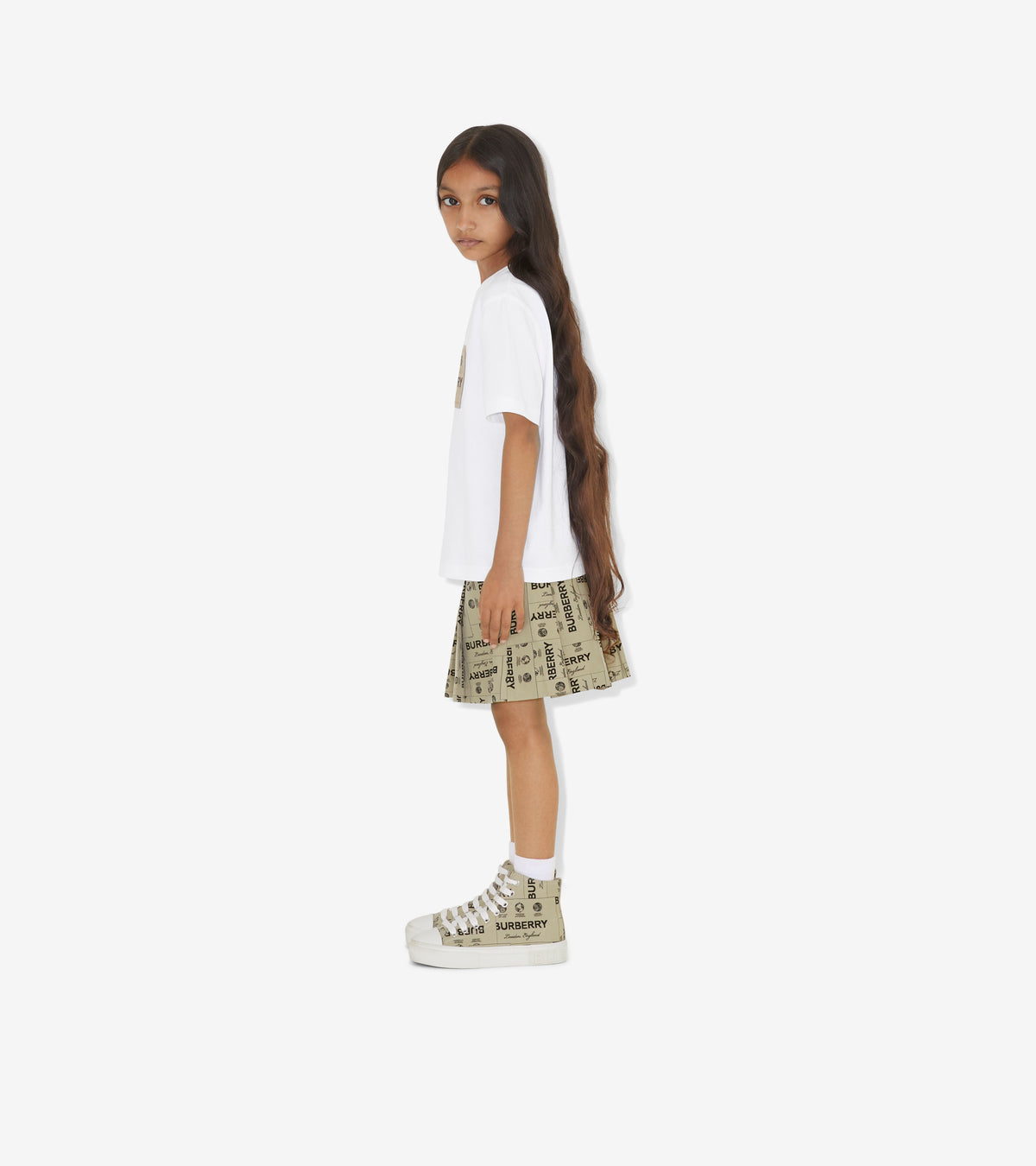 KID GIRL SKIRTS ARCHIVE IP PAT BEIGE