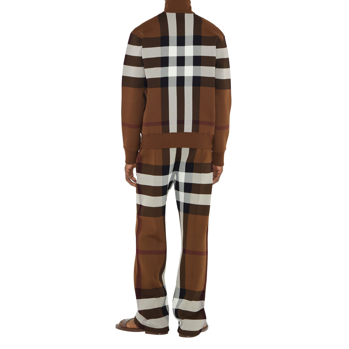 M KNIT JACKET BRUN BOULEAU FONCÉ