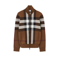 M KNIT JACKET BRUN BOULEAU FONCÉ