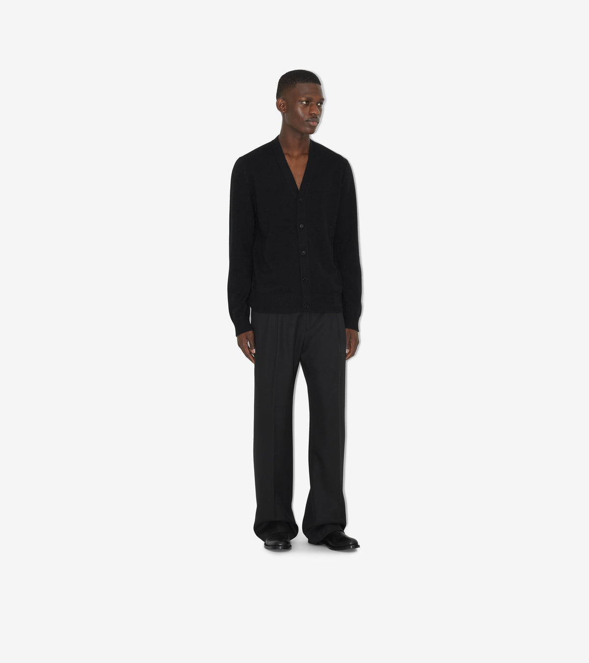 M KNIT CARDIGAN NOIR
