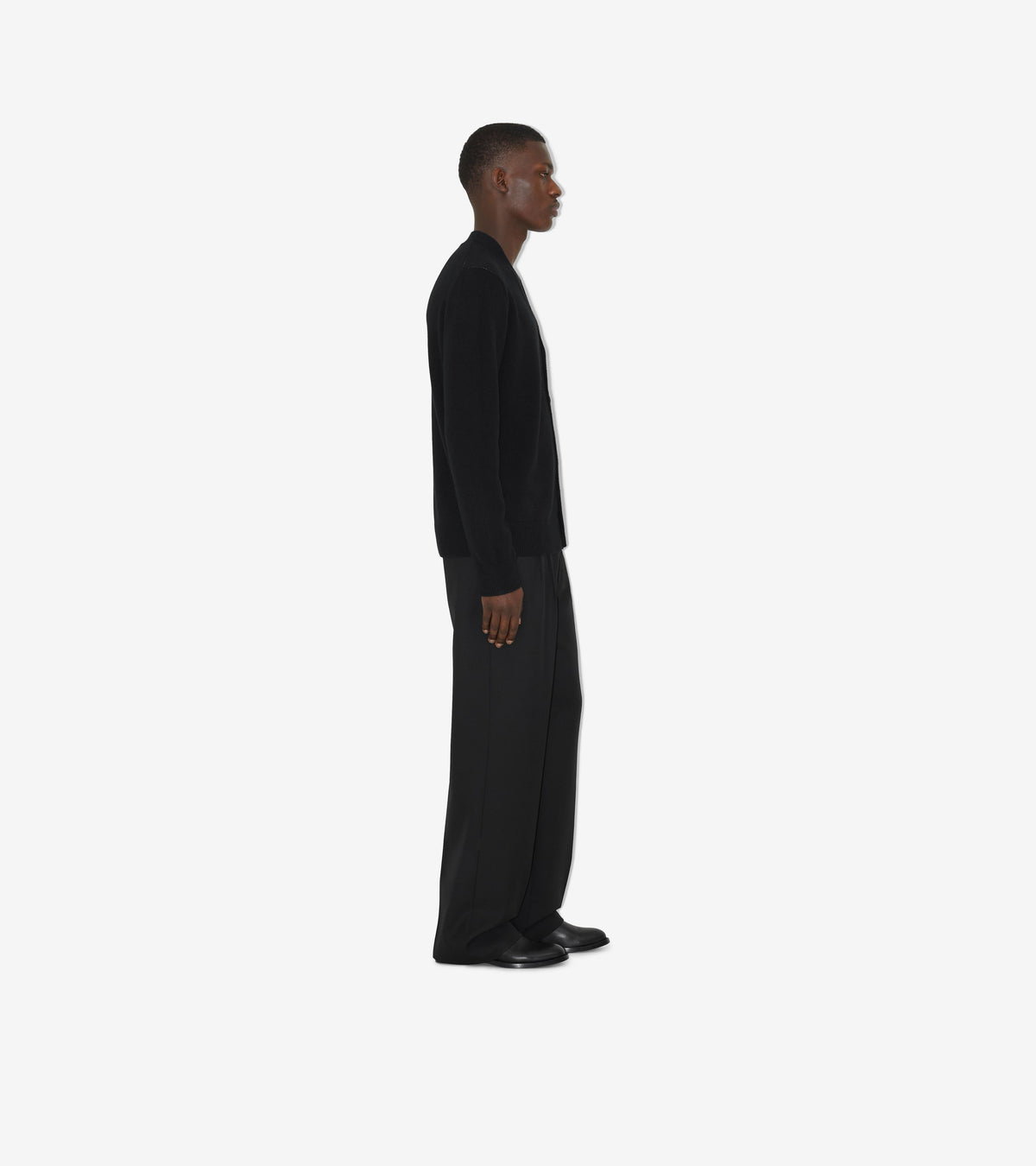 M KNIT CARDIGAN NOIR