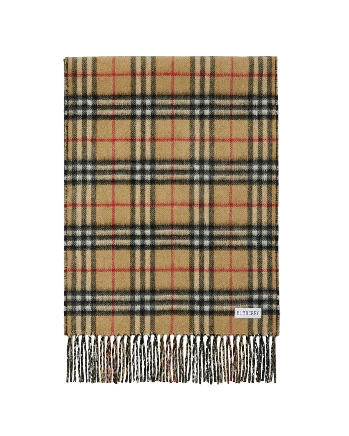 CASHMERE SCARVES ARC BEIGE/NOIR