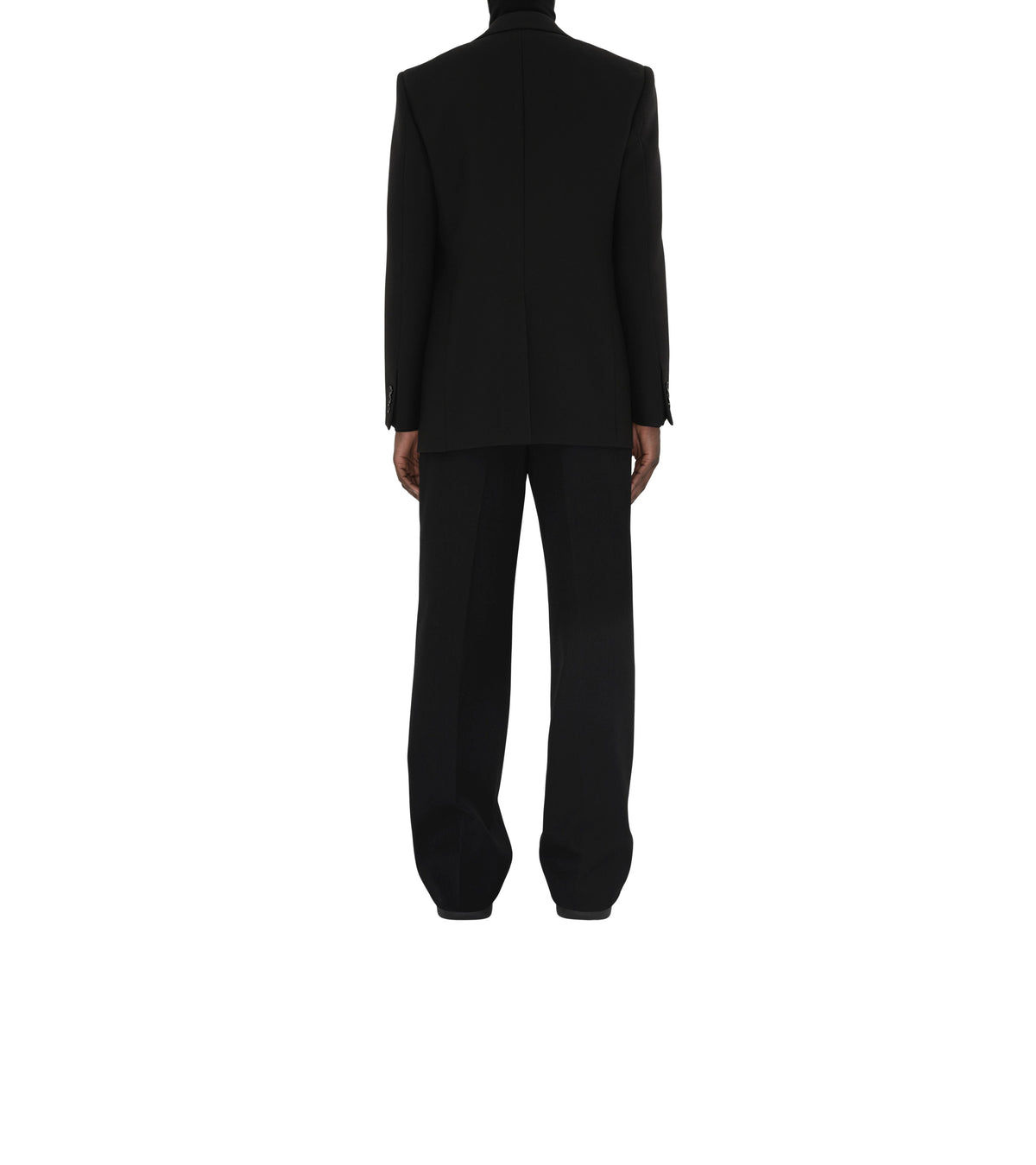 M TAILORED TROUSERS NOIR