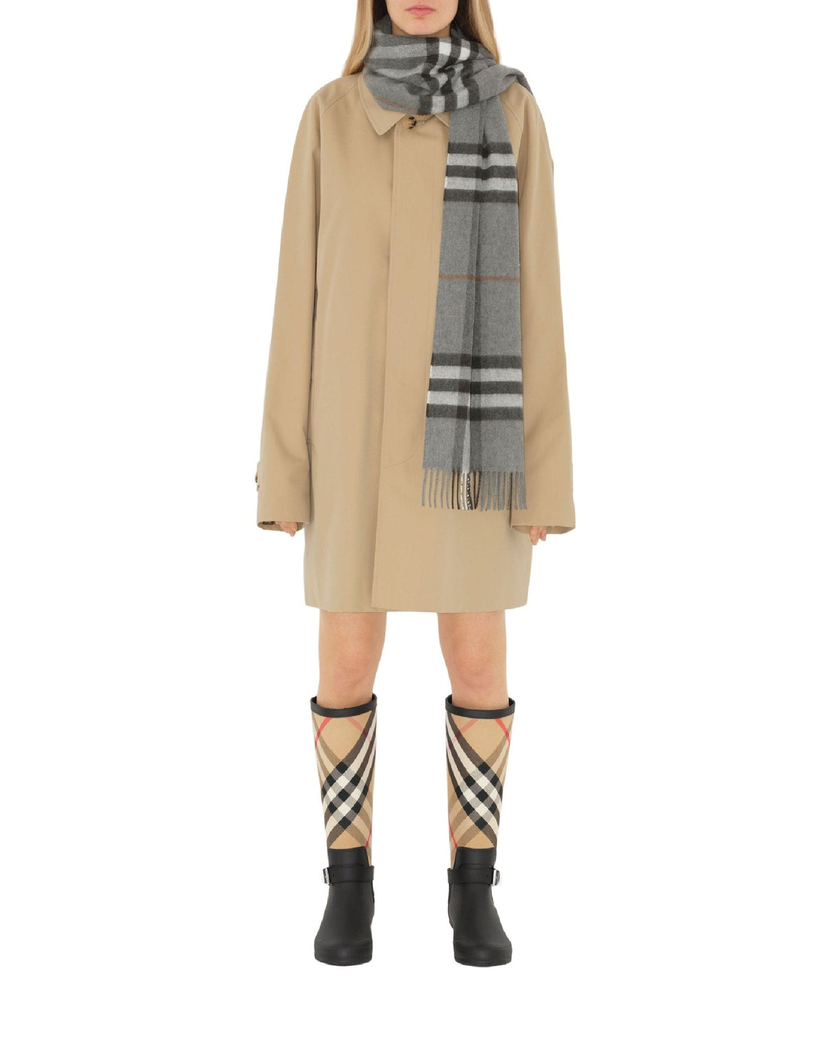 CASHMERE SCARVES Gris