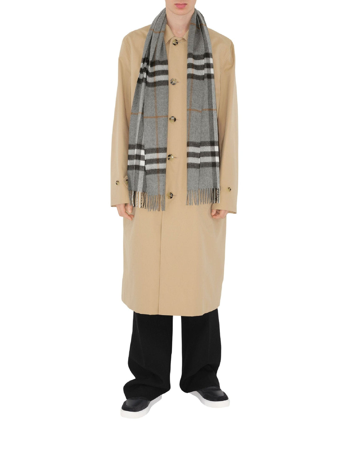 CASHMERE SCARVES Gris