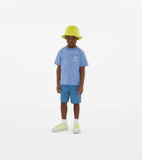 KID BOY SHORTS BLUE ACIER CLAIR