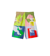 KID BOY SWIMWEAR MULTICOLORE IP PTTN