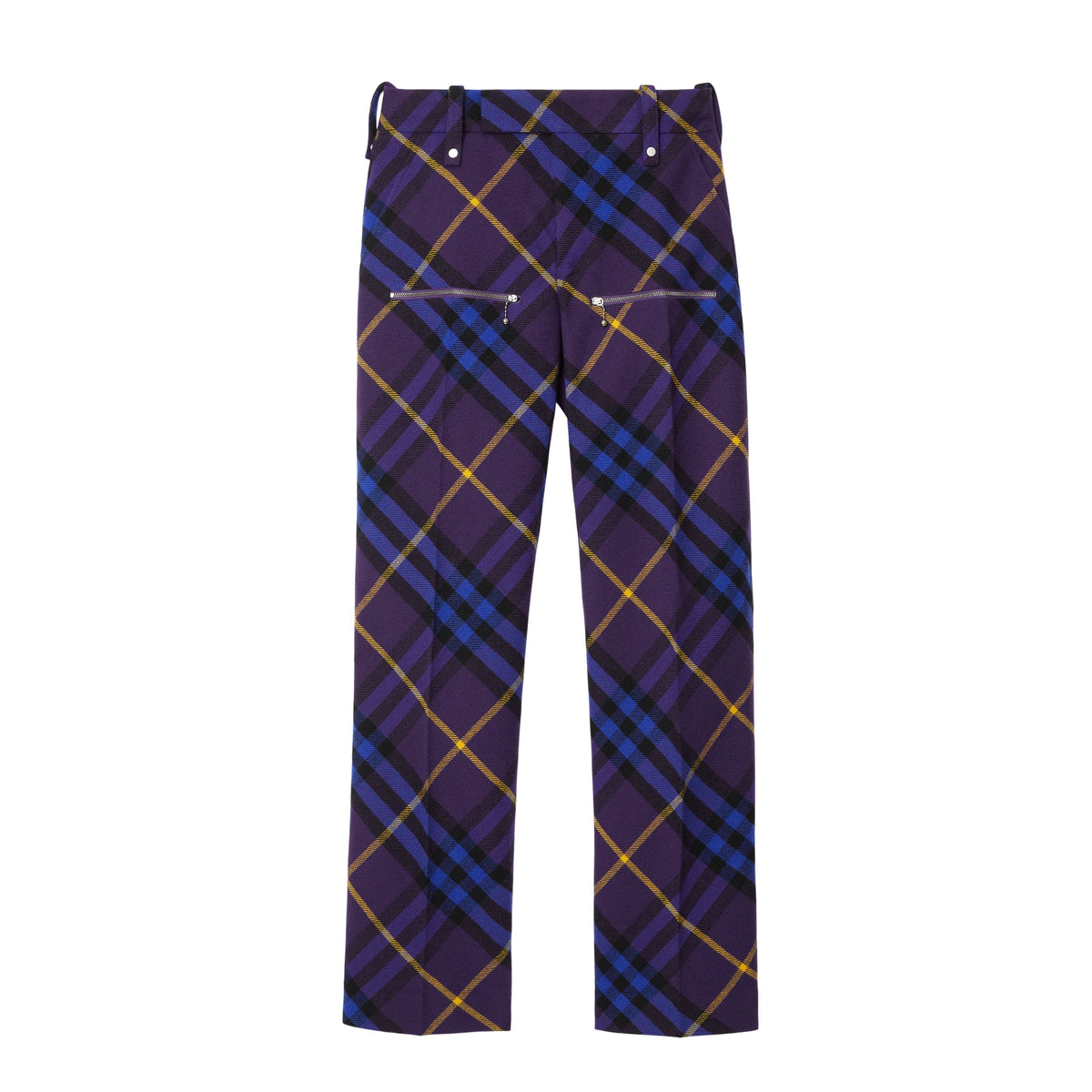 W CASUAL TROUSERS MOTIF IP RUBAN