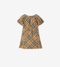 INF GIRL DRESSES ARCHIVE BEIGE IP CHK