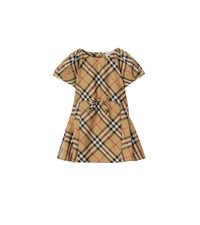 INF GIRL DRESSES ARCHIVE BEIGE IP CHK