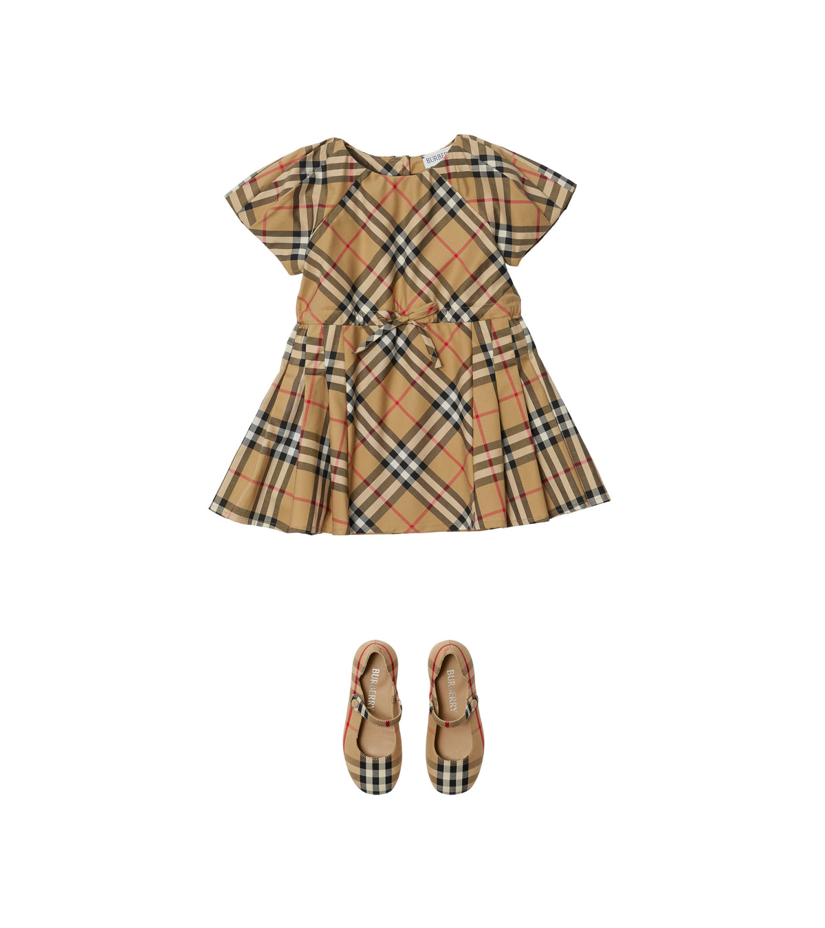 INF GIRL DRESSES ARCHIVE BEIGE IP CHK