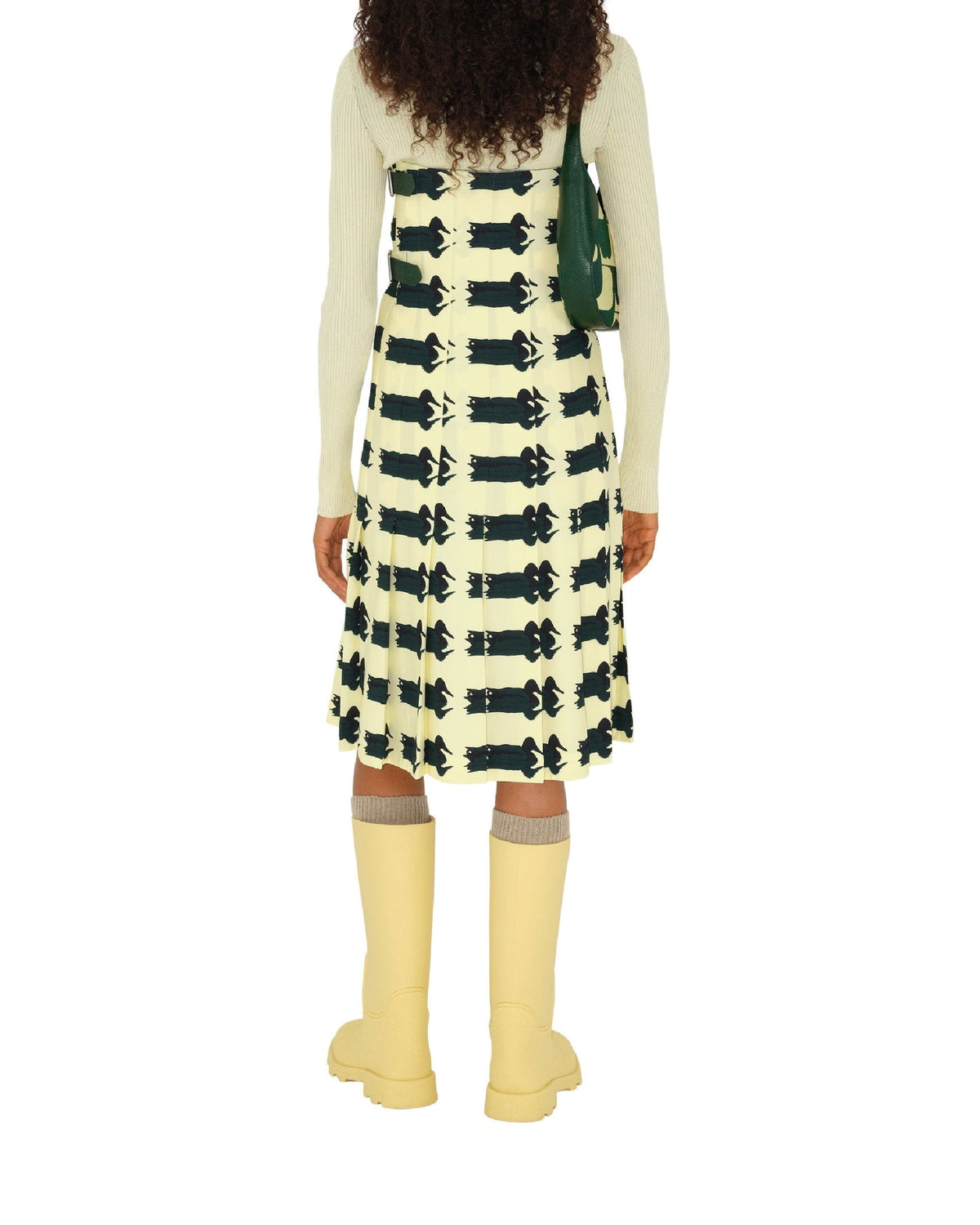W KNIT T NECK SORBET