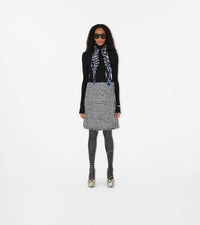 W KNIT T NECK NOIR