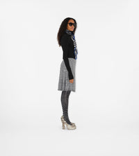 W KNIT T NECK NOIR