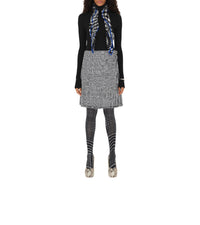 W KNIT T NECK NOIR