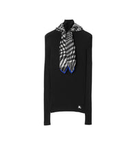 W KNIT T NECK NOIR