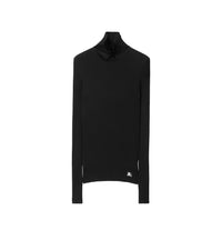 W KNIT T NECK NOIR