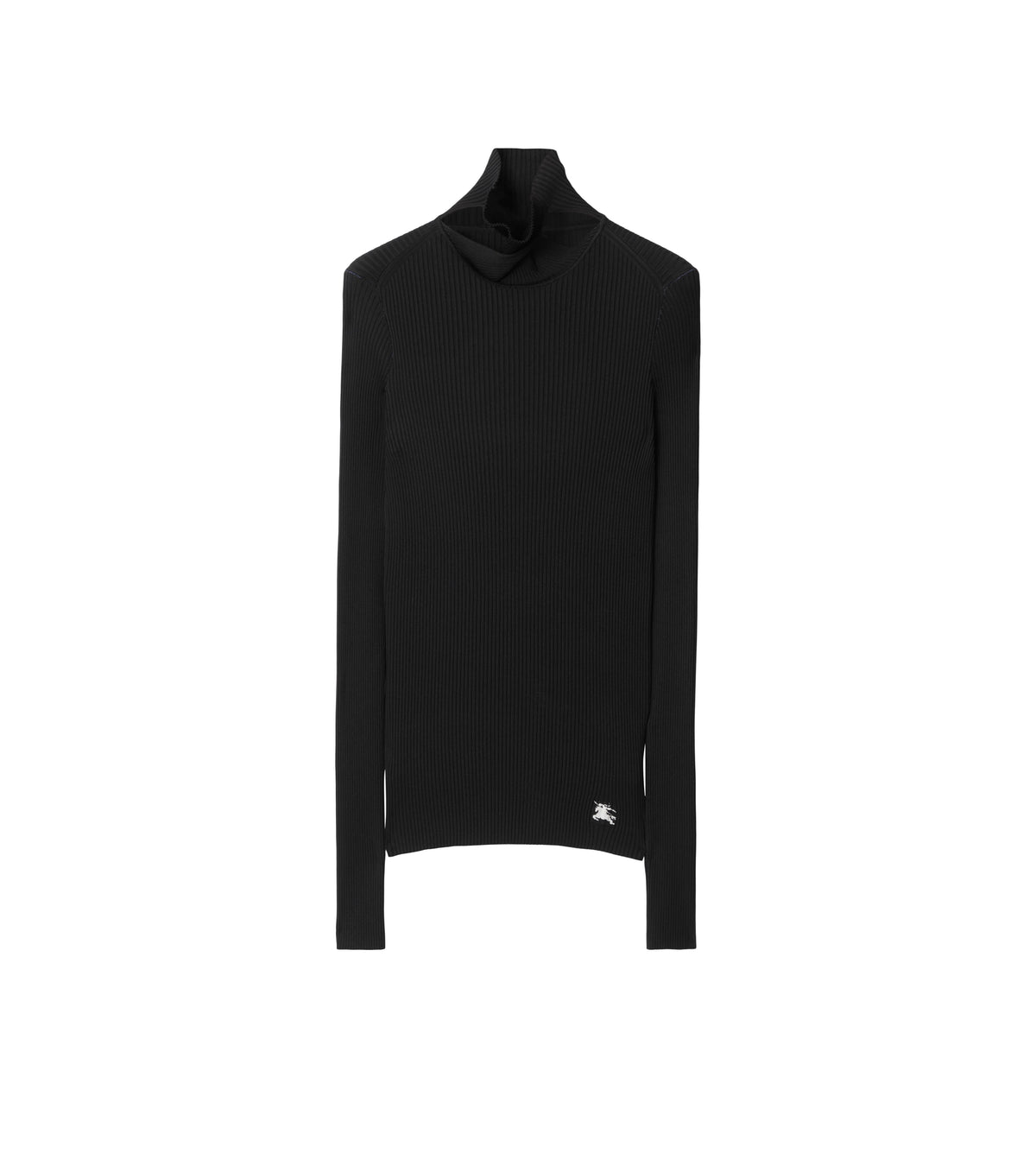 W KNIT T NECK NOIR