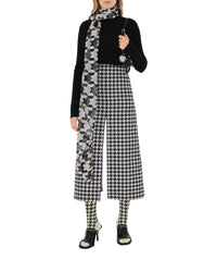 SILK SCARVES Noir/Calico