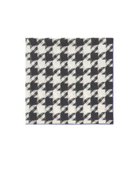 SILK SCARVES Noir/Calico