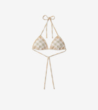 W SWIMW TWO PIECE FLAX IP CHECK