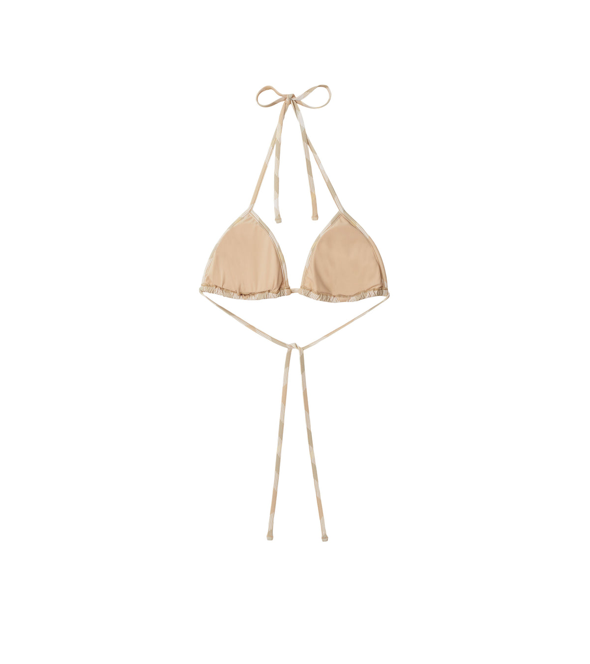 W SWIMW TWO PIECE FLAX IP CHECK