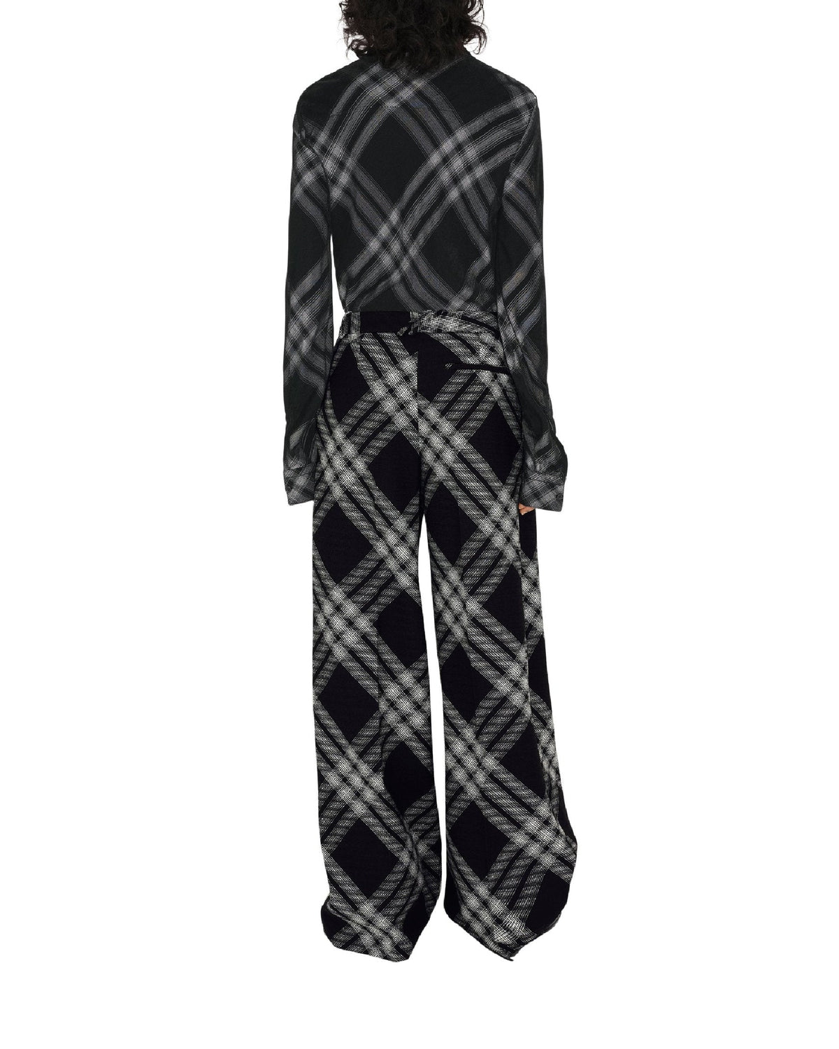 W SHIRTS PTTN IP MONOCHROME