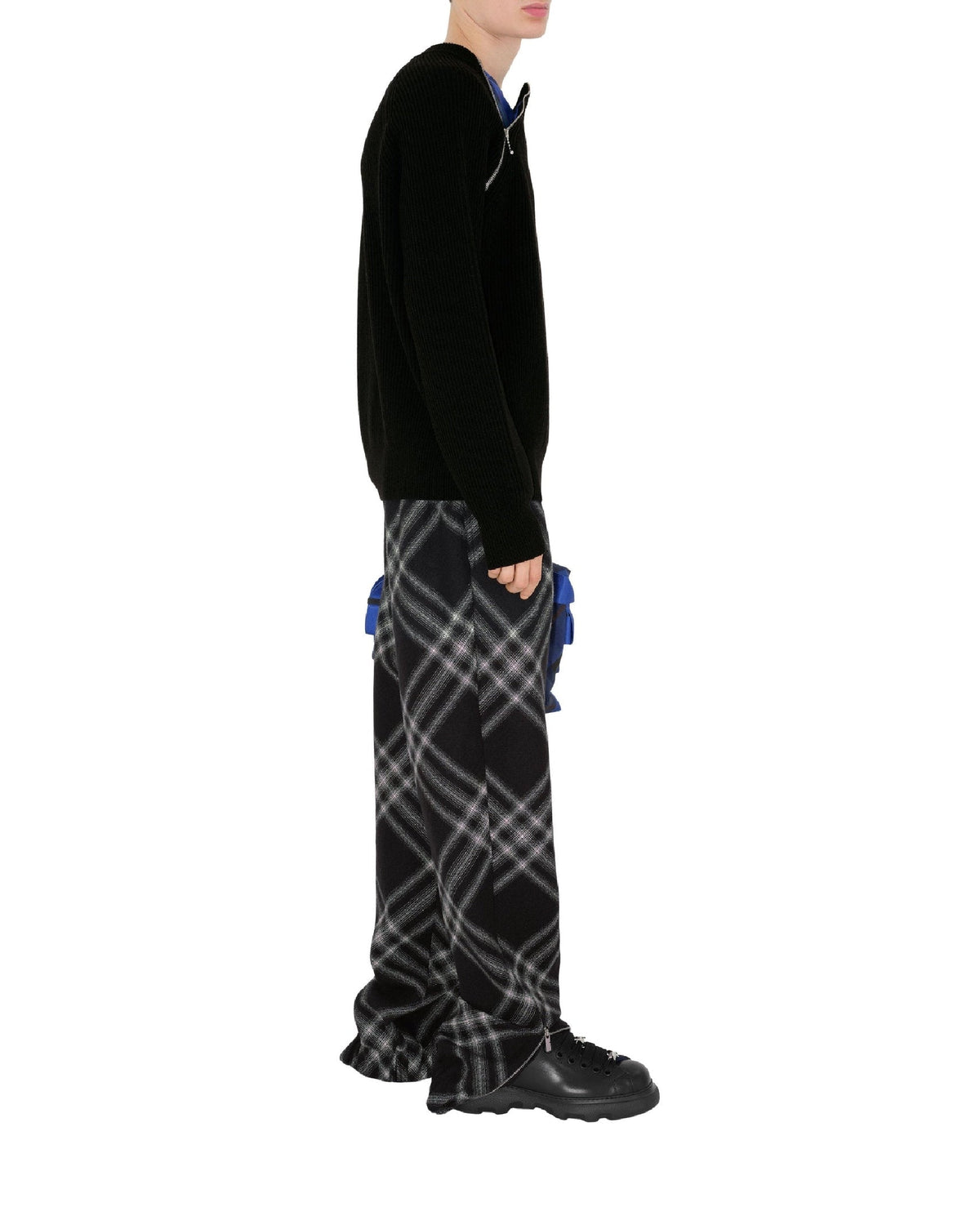 M KNIT CREW NOIR