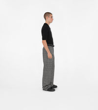 M KNIT POLO NOIR