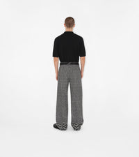 M KNIT POLO NOIR