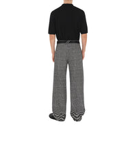 M KNIT POLO NOIR