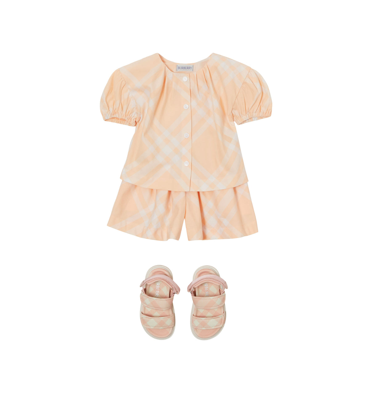 INF GIRL SHIRT&BLOUS PASTEL PEACH IP CHK