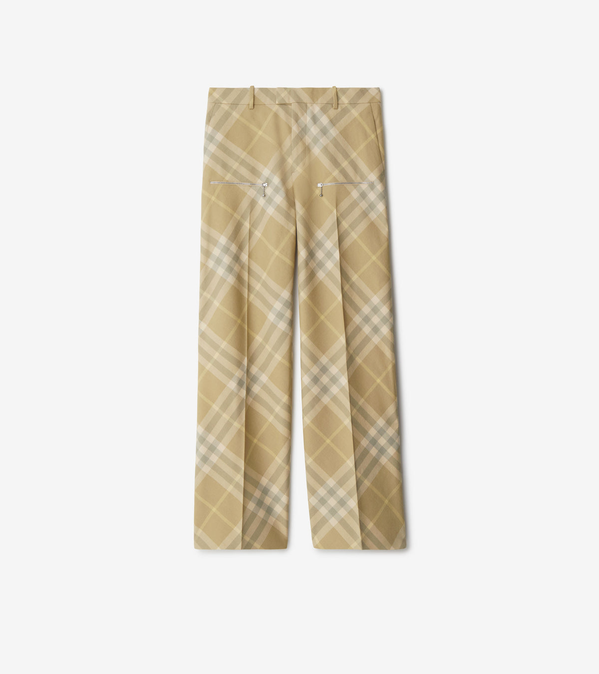 M TAILORED TROUSERS FLAX IP CHECK