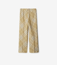 M TAILORED TROUSERS FLAX IP CHECK